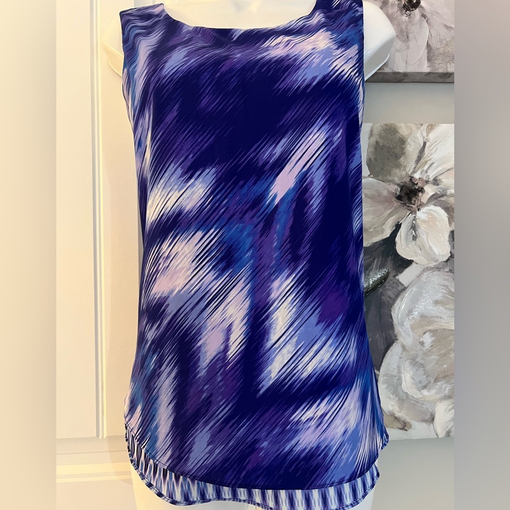 EUC CHICOS REVERSIBLE TANK TOP SZ 1/8/MED
